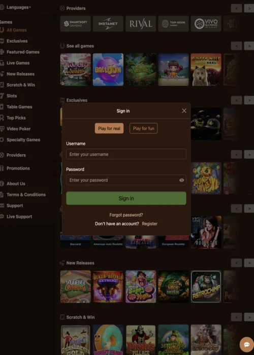 Accesos Cocoa Casino